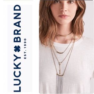 ✌🏼NEW Lucky Brand Multi Layered Chocker 💋